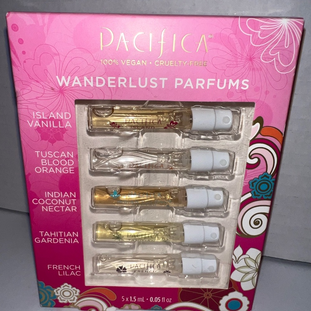 Pacifica Wanderlust Parfums Sample Spray Set